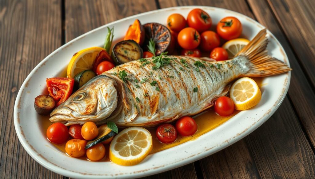 Baked Fish with Vegetables