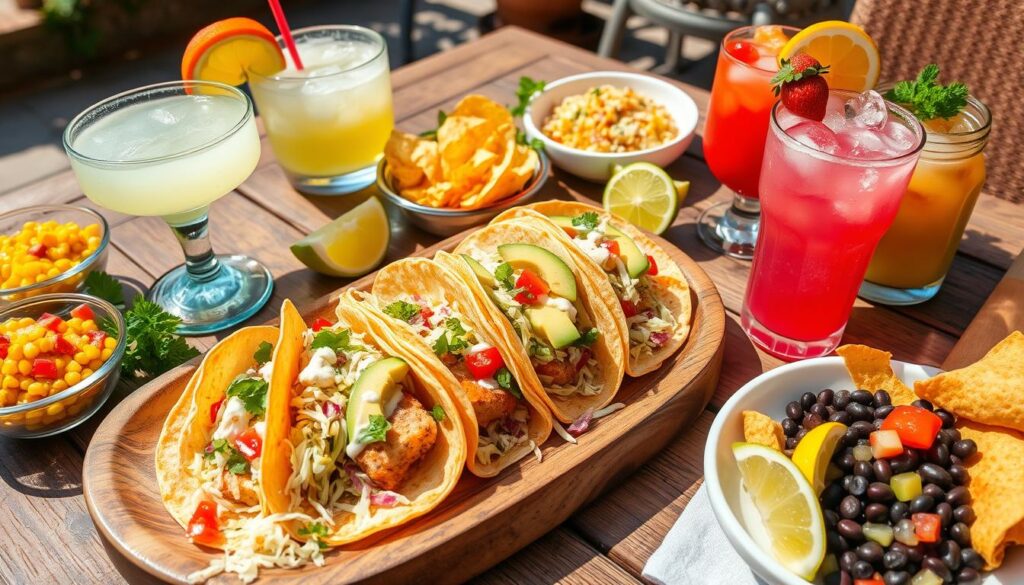 Fish Tacos Side Dishes and Drinks