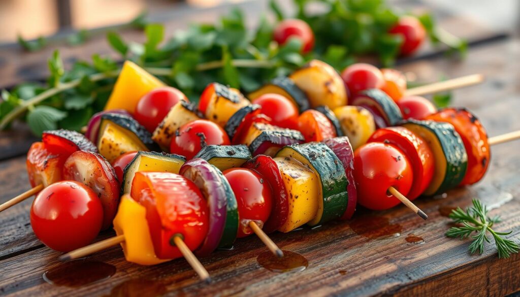 Grilled Vegetable Skewers