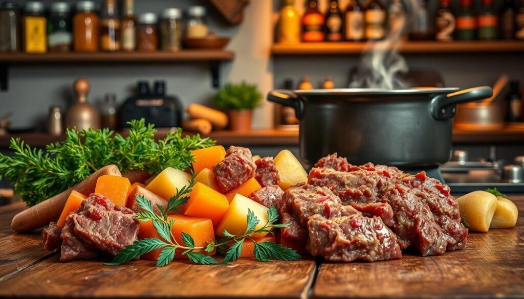 Hearty Beef Stew Preparation