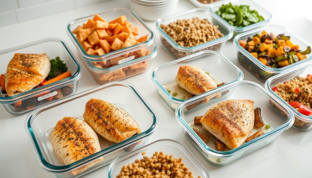 Meal Prep Oven Baked Fish Storage