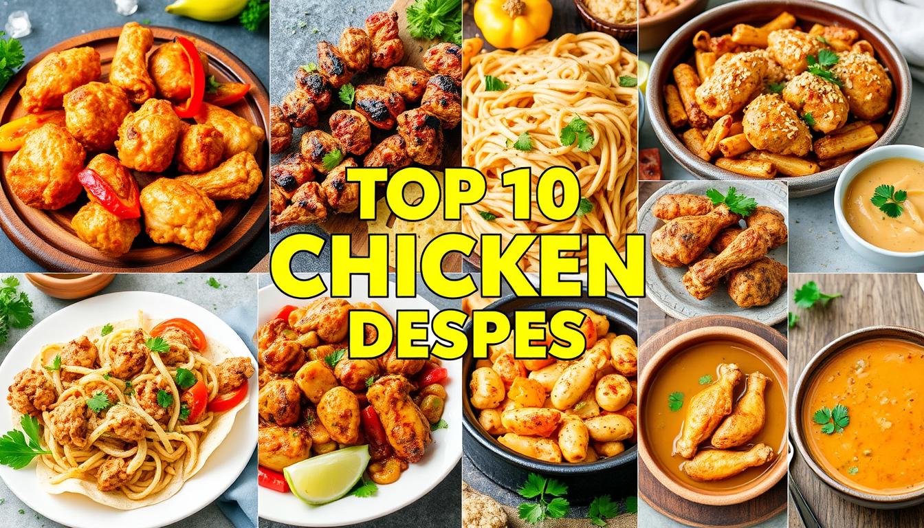 top 10 chicken dishes